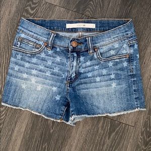Star Jean Shorts